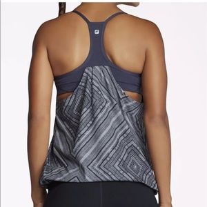 Fabletics Norwalk tank gray pattern Size L